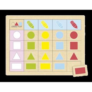 Set de 4 jocuri educative Montessori Logic1 imagine