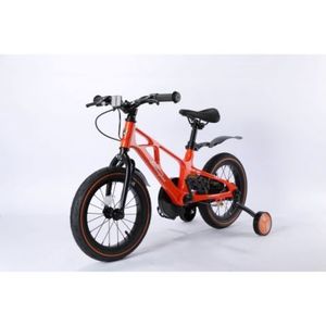 Bicicleta lamborghini 14 inch, cadru magneziu, portocalie imagine