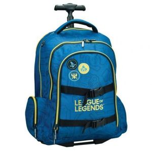 Troller scoala calatorie league of legends, albastru imagine