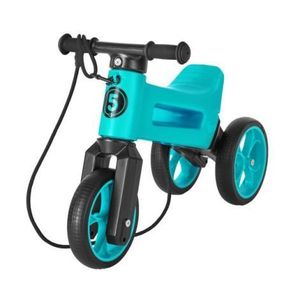 Bicicleta fara pedale Funny Wheels Rider SuperSport 2 in 1 Aqua/Aqua imagine