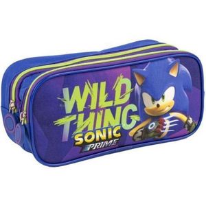 Penar Sonic Wild Thing cu 2 compartimente, 22x8x10 cm imagine