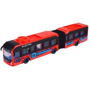 Autobuz Dickie Toys Volvo City Bus 40 cm rosu imagine
