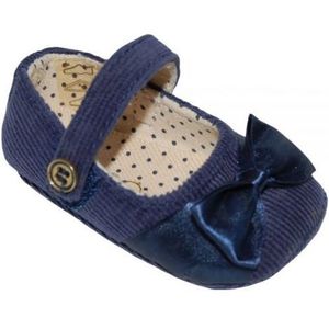 Pantofi bleumarin (9734) cu bareta si funda, 15 imagine