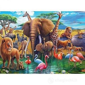 Puzzle Animale Din Africa, 200 Piese imagine