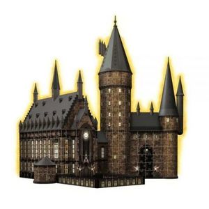 Ravensburger - Puzzle 3d Cu Led Harry Potter Sala Principala 540 Piese imagine