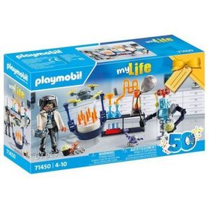 Playmobil - Cercetator Cu Roboti imagine