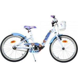 Bicicleta copii 20inch, pentru copii 7-11 ani, snow queen 204R-SQ Dino Bikes imagine