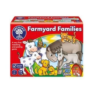 Joc educativ Familii de la Ferma FARMYARD FAMILIES imagine