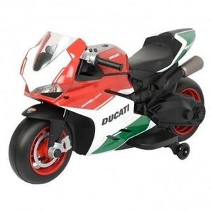 Motocicleta electrica pentru copii Moto Ducati 1299 Panigale R Globo acumulator 12V imagine