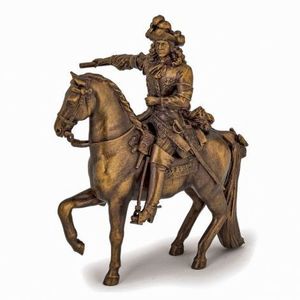 Figurina Ludovic al XIV-lea pe cal imagine