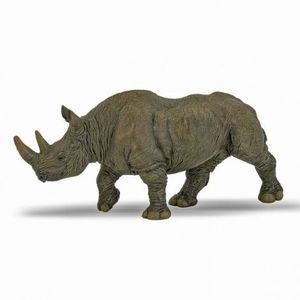 Papo Figurina Rinocer Negru imagine