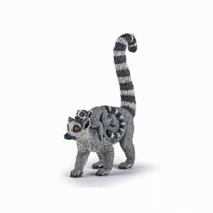 Papo Figurina Lemur Cu Pui imagine