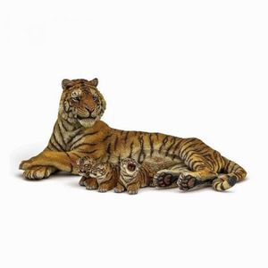Papo Figurina Tigru Cu 3 Pui imagine