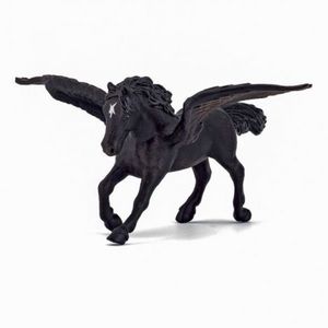 Papo Figurina Pegasus Negru imagine