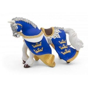 Papo Figurina Calul Regelui Arthur Albastru imagine