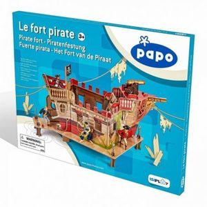 Papo Figurina Puzzle 3d Corabie Pirati imagine