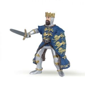 Papo Figurina Regele Richard Albastru imagine
