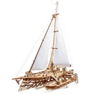 Puzzle 3D - Barca Trimaran | Ugears imagine
