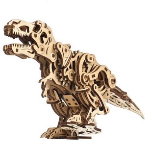 Puzzle din lemn cu dinozauri imagine