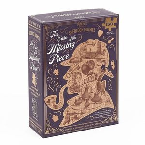 Puzzle 150 piese - Sherlock Holmes - The Case of the Missing Piese | Professor Puzzle imagine