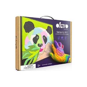 Set de colorat cu lut: Panda imagine