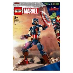 Lego Super Heroes. Figurina de constructie Captain America imagine