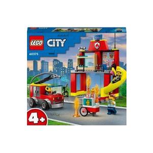 Lego City. Statia si masina de pompieri imagine
