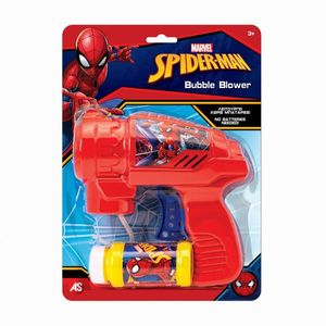 Jucarie pistol de facut baloane Spiderman rosu imagine