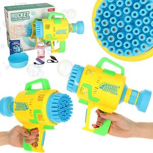 Pistol cu baterii pentru baloane de sapun cu 48 de orificii Rocket Bubble imagine
