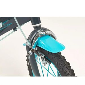Bicicleta cu roti ajutatoare si sticluta de apa cu suport Blue Ice 16 inch imagine