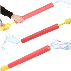 Pistol cu apa pentru copii 60 cm galben rosu imagine
