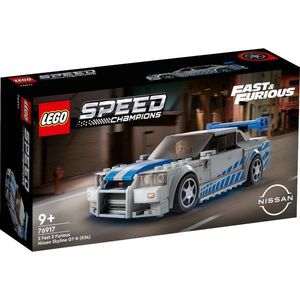 LEGO® Speed Champion - Nissan Skyline GT-R (R34) Mai furios, mai iute (76917) imagine