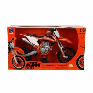 Motocicleta metalica, New Ray, KTM 450 SX-F 2018, 1: 6 imagine