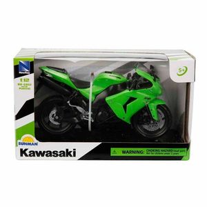 Motocicleta metalica, New Ray, Kawasaki ZX-10R, 1: 12 imagine