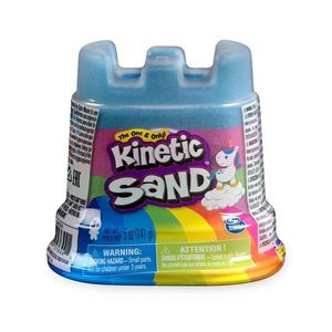 Kinetic Sand, Castel Curcubeu, nisip parfumat, Albastru imagine
