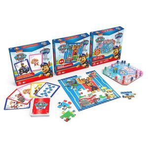 Set 3 jocuri Paw Patrol, Jumbo Cards, Pop-Up, Puzzle, 20141680 imagine