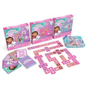 Set 3 jocuri Gabbys Dollhouse, Jumbo Cards, Pop-Up, Domino imagine