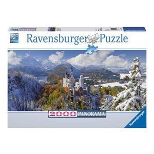Puzzle Castelul Neuschwanstein, 2000 piese imagine