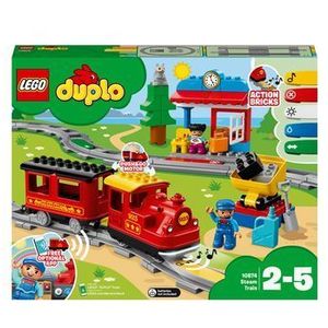 LEGO DUPLO, Tren cu aburi 10874 imagine