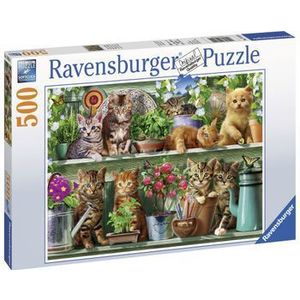Puzzle Ravensburger - Pisicute, 500 piese imagine