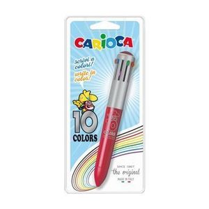 Pix Carioca cu 10 culori, corp gri/color imagine