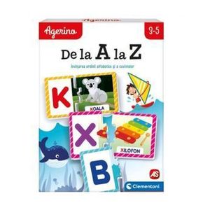 Puzzle educativ - Agerino - De la A la Z | Clementoni imagine