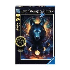 Puzzle Ravensburger - Lup, 500 piese starline imagine
