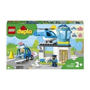 LEGO DUPLO - Sectie de politie si elicopter pentru salvare 10959 imagine