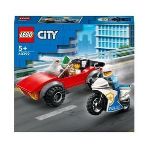 LEGO City - Politist pe motocicleta in urmarirea unei masini 60392 imagine