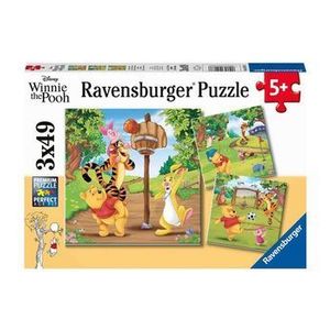 Puzzle 3 in 1 - Winnie the Pooh, 147 piese imagine