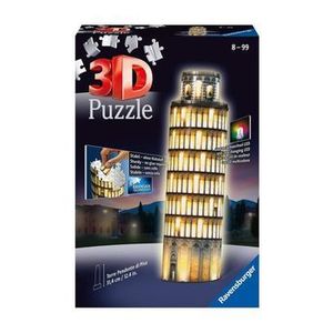 Puzzle 3D - Turnul din Pisa, led, 216 piese imagine