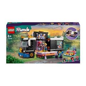 LEGO Friends - Autocar de turneu pentru staruri pop 42619 imagine