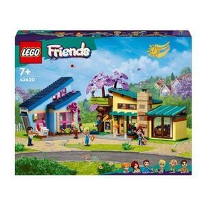LEGO Friends - Casele familiale ale lui Olly si Paisley 42620 imagine