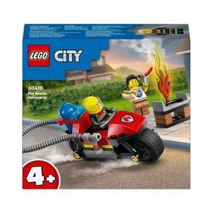 LEGO City - Motocicleta de pompieri 60410 imagine